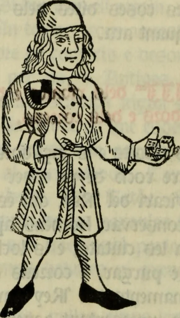 An illustration from De les costumes des homens e debs oficis dels nobles, sobrel Joch des escachs, 1900, leaf 133