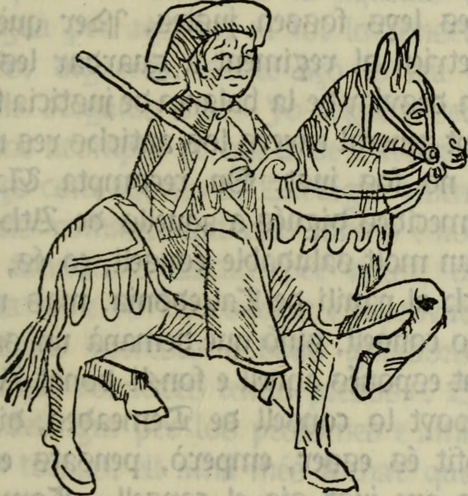 An illustration from De les costumes des homens e debs oficis dels nobles, sobrel Joch des escachs, 1900, leaf 68