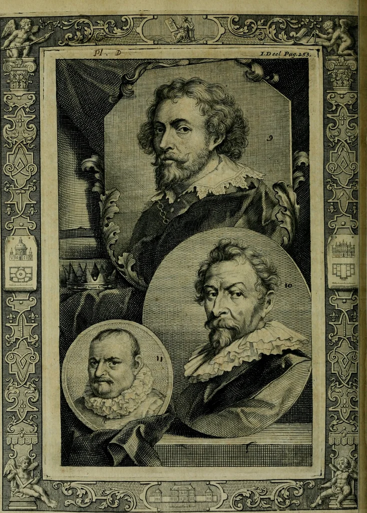 An illustration from De levens-beschryvingen der Nederlandsche konst-schilders en konst-schilderessen, met een uytbreyding over de schilder-konst der ouden, 1729, leaf 282