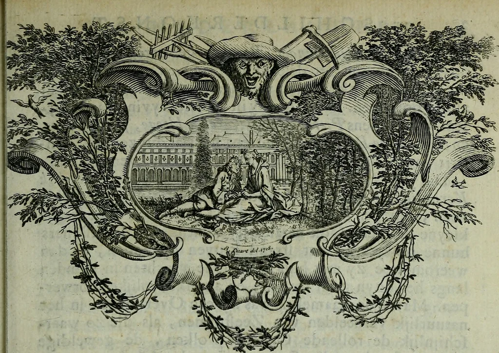 An illustration from De levens-beschryvingen der Nederlandsche konst-schilders en konst-schilderessen, met een uytbreyding over de schilder-konst der ouden, 1729, leaf 10