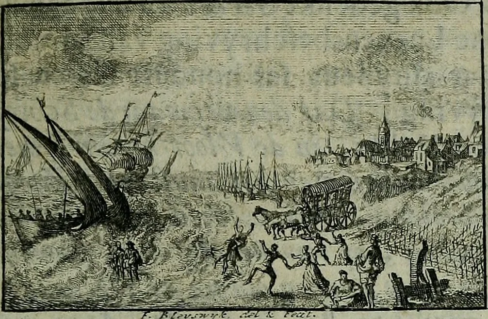 An illustration from De levens-beschryvingen der Nederlandsche konst-schilders en konst-schilderessen, met een uytbreyding over de schilder-konst der ouden, 1729, leaf 122