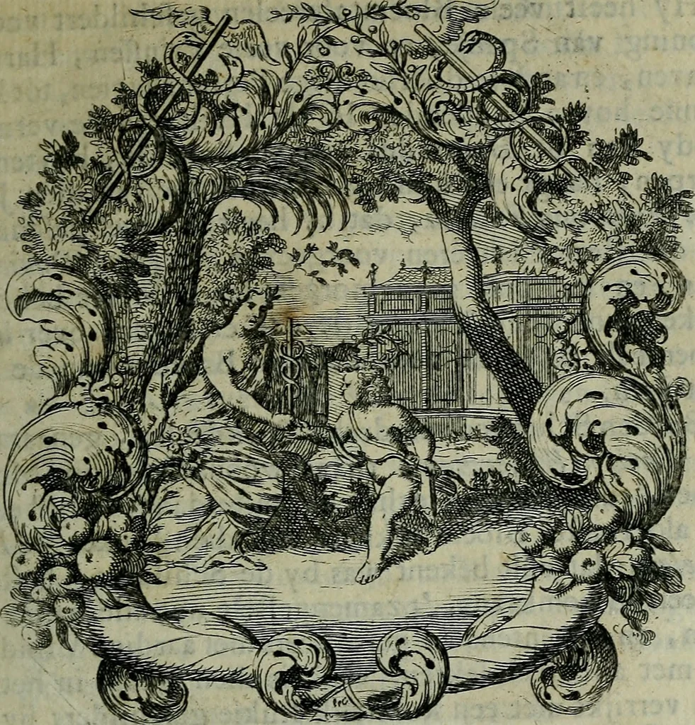 An illustration from De levens-beschryvingen der Nederlandsche konst-schilders en konst-schilderessen, met een uytbreyding over de schilder-konst der ouden, 1729, leaf 180