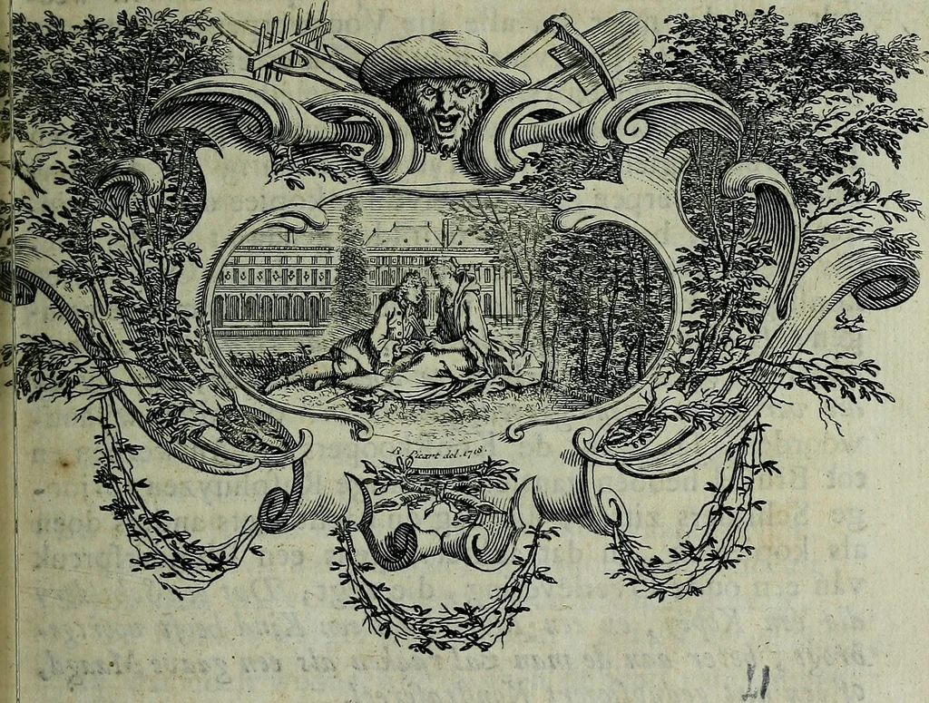 An illustration from De levens-beschryvingen der Nederlandsche konst-schilders en konst-schilderessen, met een uytbreyding over de schilder-konst der ouden, 1729, leaf 248