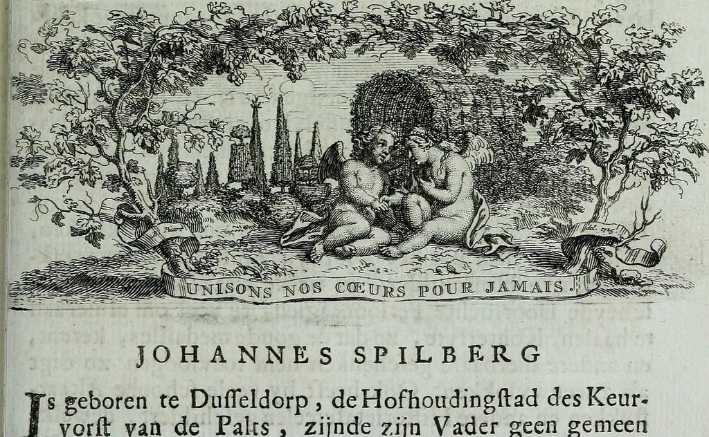 An illustration from De levens-beschryvingen der Nederlandsche konst-schilders en konst-schilderessen, met een uytbreyding over de schilder-konst der ouden, 1729, leaf 418