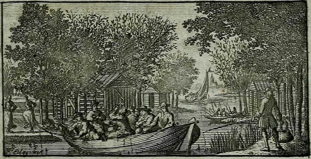 An illustration from De levens-beschryvingen der Nederlandsche konst-schilders en konst-schilderessen, met een uytbreyding over de schilder-konst der ouden, 1729, leaf 424