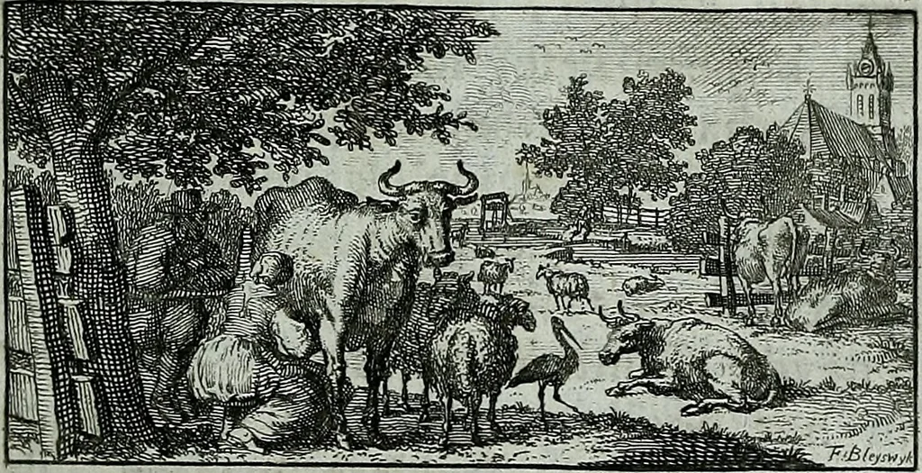 An illustration from De levens-beschryvingen der Nederlandsche konst-schilders en konst-schilderessen, met een uytbreyding over de schilder-konst der ouden, 1729, leaf 438