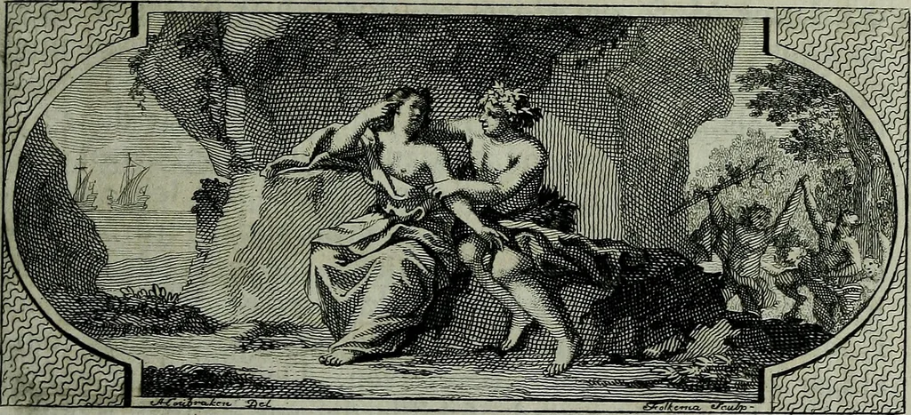 An illustration from De levens-beschryvingen der Nederlandsche konst-schilders en konst-schilderessen, met een uytbreyding over de schilder-konst der ouden, 1729, leaf 458