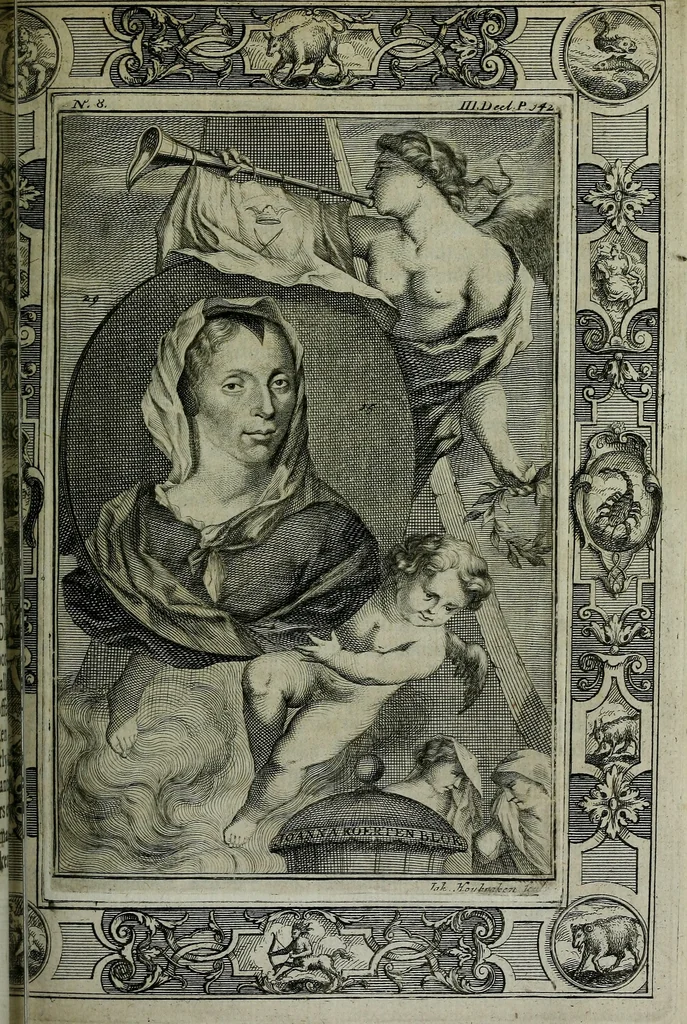 An illustration from De levens-beschryvingen der Nederlandsche konst-schilders en konst-schilderessen, met een uytbreyding over de schilder-konst der ouden, 1729, leaf 166