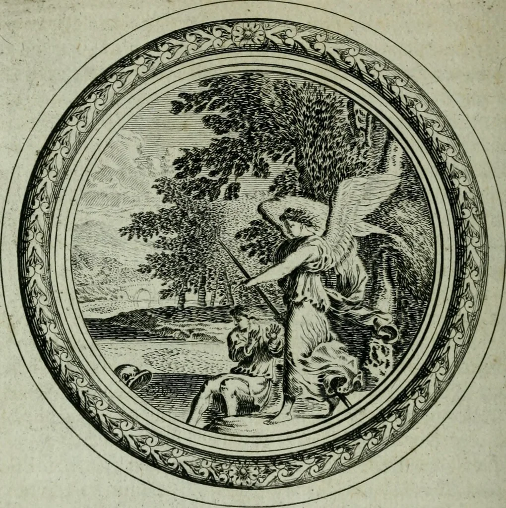 An illustration from De levens-beschryvingen der Nederlandsche konst-schilders en konst-schilderessen, met een uytbreyding over de schilder-konst der ouden, 1729, leaf 207