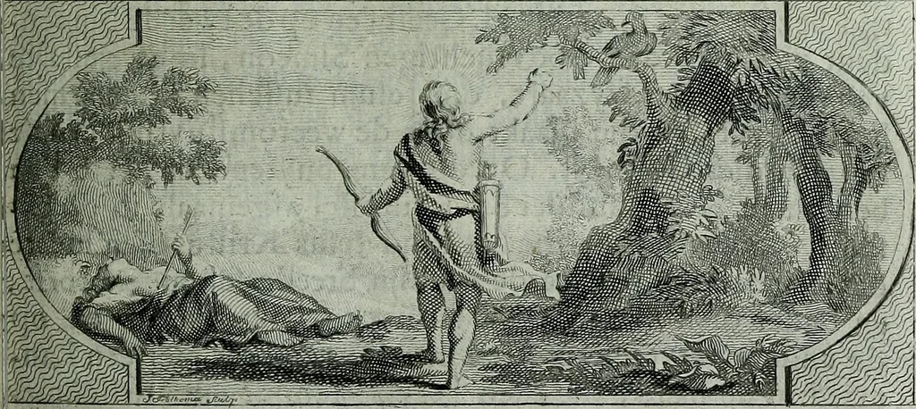 An illustration from De levens-beschryvingen der Nederlandsche konst-schilders en konst-schilderessen, met een uytbreyding over de schilder-konst der ouden, 1729, leaf 256