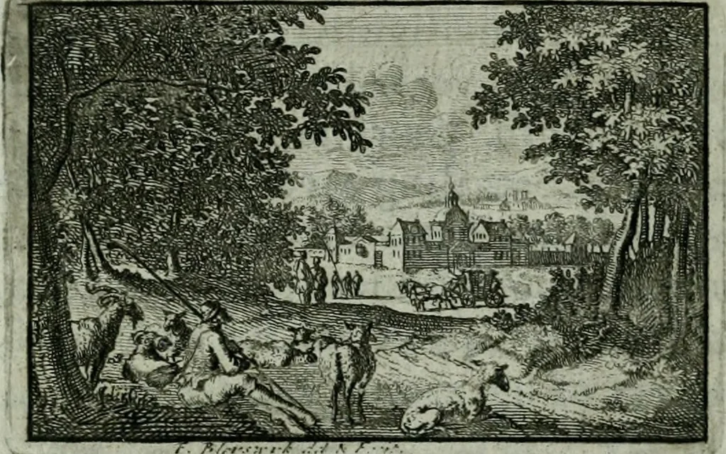 An illustration from De levens-beschryvingen der Nederlandsche konst-schilders en konst-schilderessen, met een uytbreyding over de schilder-konst der ouden, 1729, leaf 281