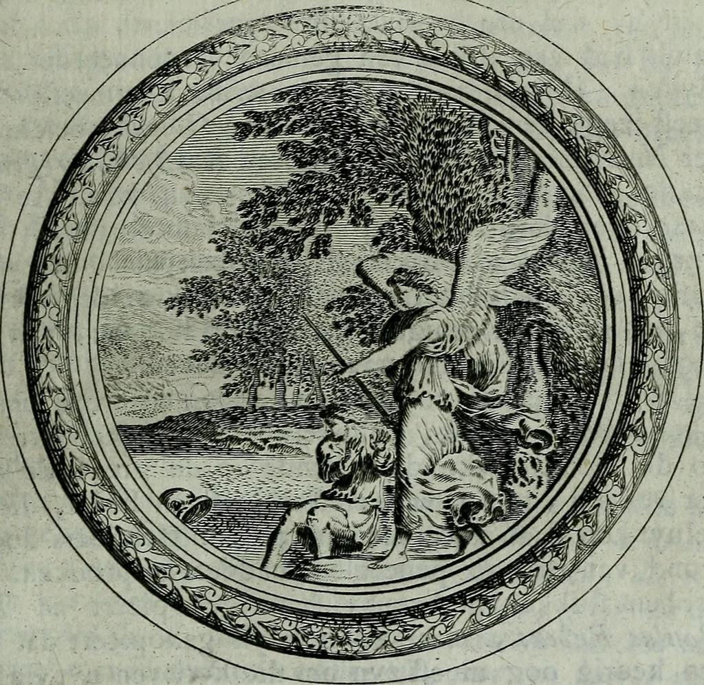 An illustration from De levens-beschryvingen der Nederlandsche konst-schilders en konst-schilderessen, met een uytbreyding over de schilder-konst der ouden, 1729, leaf 312