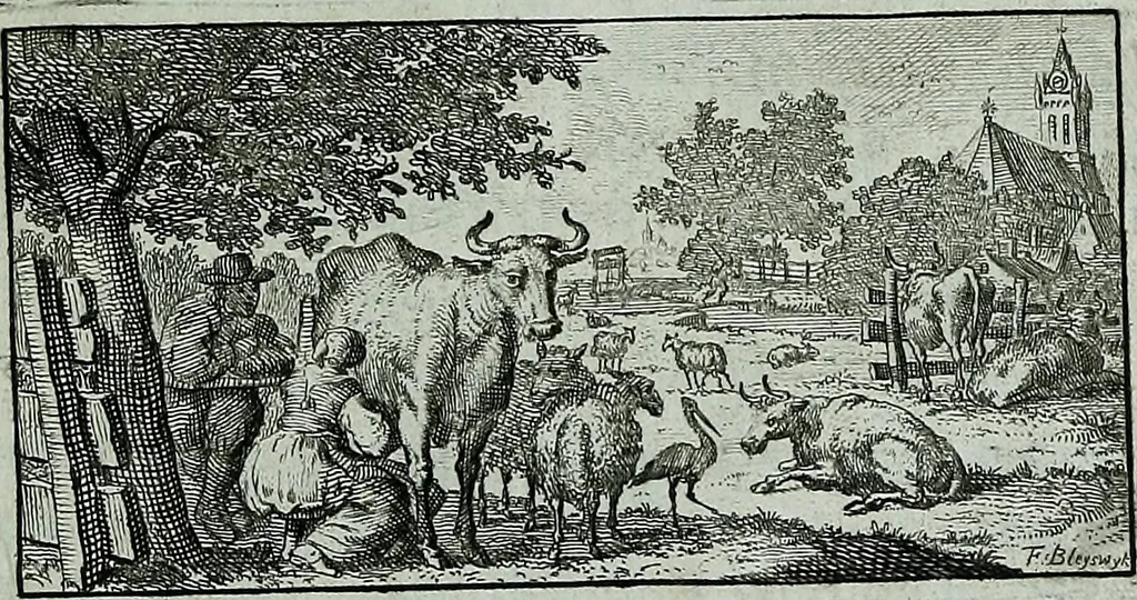 An illustration from De levens-beschryvingen der Nederlandsche konst-schilders en konst-schilderessen, met een uytbreyding over de schilder-konst der ouden, 1729, leaf 390