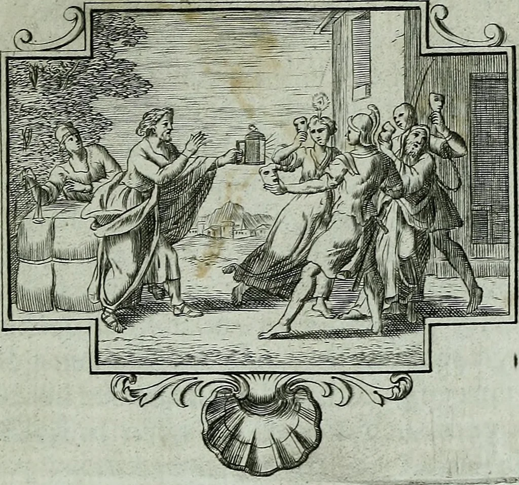 An illustration from De levens-beschryvingen der Nederlandsche konst-schilders en konst-schilderessen, met een uytbreyding over de schilder-konst der ouden, 1729, leaf 392