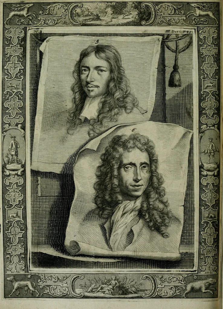 An illustration from De levens-beschryvingen der Nederlandsche konst-schilders en konst-schilderessen, met een uytbreyding over de schilder-konst der ouden, 1729, leaf 61