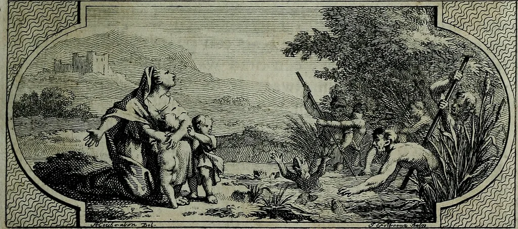 An illustration from De levens-beschryvingen der Nederlandsche konst-schilders en konst-schilderessen, met een uytbreyding over de schilder-konst der ouden, 1729, leaf 86