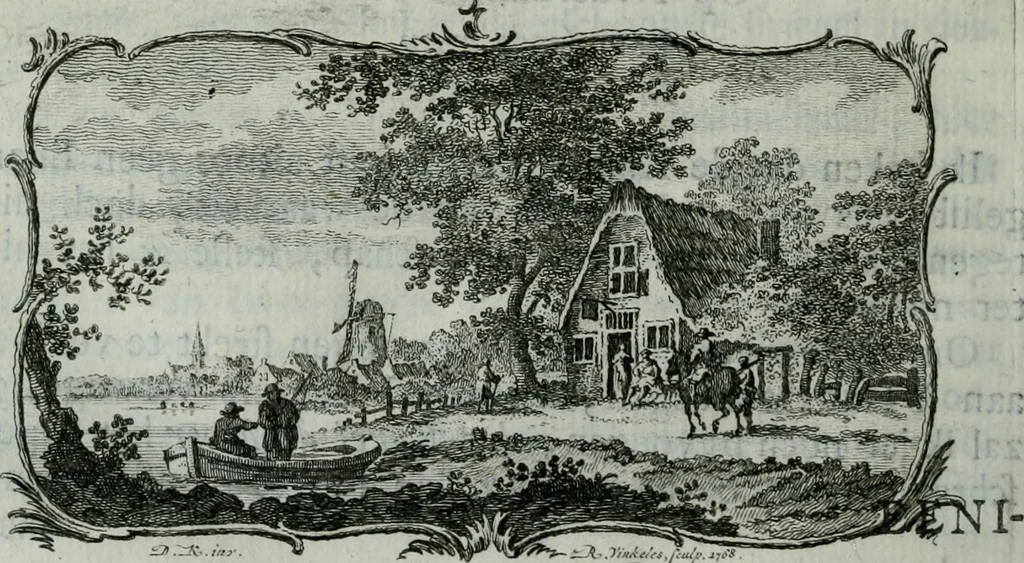 An illustration from De levens-beschryvingen der Nederlandsche konst-schilders en konst-schilderessen, met een uytbreyding over de schilder-konst der ouden, 1729, leaf 119