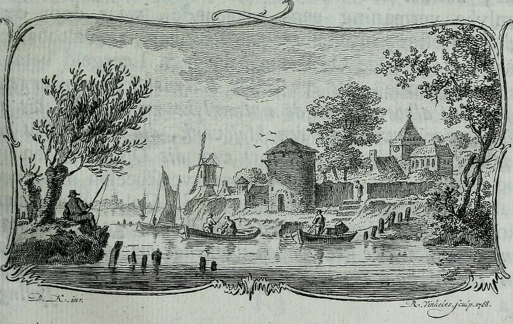 An illustration from De levens-beschryvingen der Nederlandsche konst-schilders en konst-schilderessen, met een uytbreyding over de schilder-konst der ouden, 1729, leaf 166