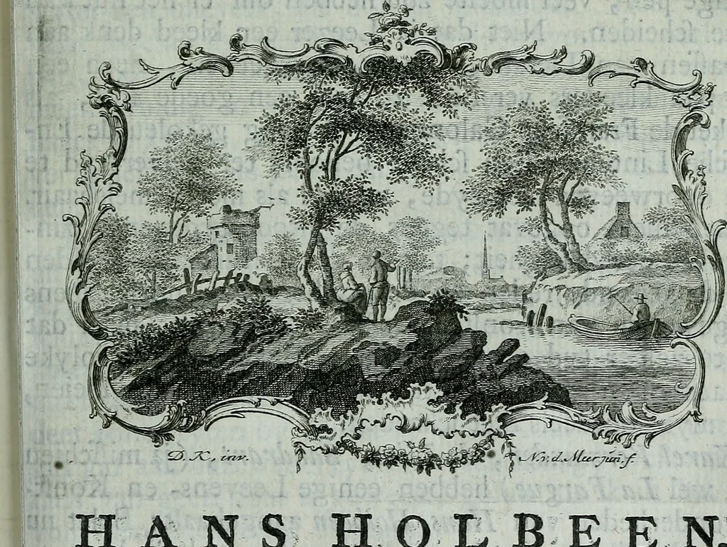 An illustration from De levens-beschryvingen der Nederlandsche konst-schilders en konst-schilderessen, met een uytbreyding over de schilder-konst der ouden, 1729, leaf 378
