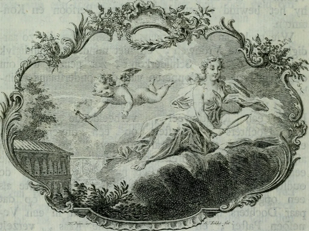 An illustration from De levens-beschryvingen der Nederlandsche konst-schilders en konst-schilderessen, met een uytbreyding over de schilder-konst der ouden, 1729, leaf 43