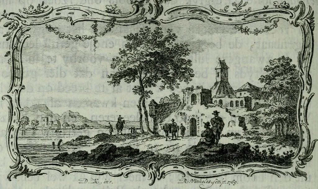 An illustration from De levens-beschryvingen der Nederlandsche konst-schilders en konst-schilderessen, met een uytbreyding over de schilder-konst der ouden, 1729, leaf 441