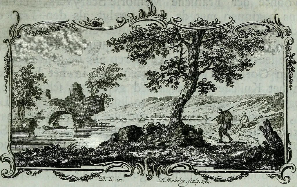 An illustration from De levens-beschryvingen der Nederlandsche konst-schilders en konst-schilderessen, met een uytbreyding over de schilder-konst der ouden, 1729, leaf 568