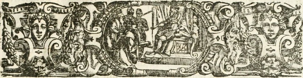 An illustration from Del funerale celebrato nel duomo di Torino all' Altezza Reale di Carlo Emanuele II, duca di Sauoia ... : da madama reale Maria Giovanna Battista di Sauoia, madre e tutrice dell' Altezza Reale di Vittorio Amadeo II, e reggente de' suoi stati, 1676, leaf 12