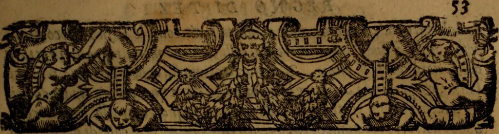 An illustration from Del governo de regni et delle republiche antiche et moderne, 1567, leaf 124