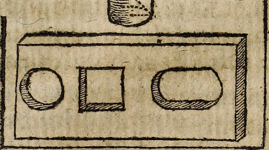 An illustration from [Deliciæ physico-mathematicæ, oder, Mathemat: und Philosophische Erquickstunden : darinnen sechshundert drey und sechzig Schöne, liebliche, und annehmliche Kunststücklein, Auffgaben und Fragen ausz der Rechenkunst, Landtmessen, Perspectiv, Naturkündigung ..., 1651, leaf 208
