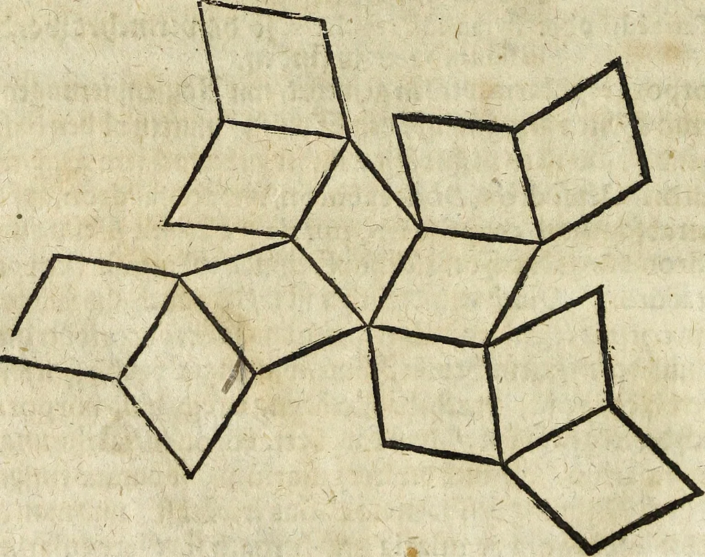 An illustration from [Deliciæ physico-mathematicæ, oder, Mathemat: und Philosophische Erquickstunden : darinnen sechshundert drey und sechzig Schöne, liebliche, und annehmliche Kunststücklein, Auffgaben und Fragen ausz der Rechenkunst, Landtmessen, Perspectiv, Naturkündigung ..., 1651, leaf 243