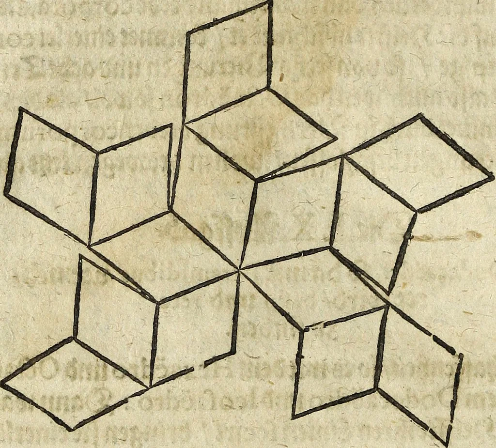 An illustration from [Deliciæ physico-mathematicæ, oder, Mathemat: und Philosophische Erquickstunden : darinnen sechshundert drey und sechzig Schöne, liebliche, und annehmliche Kunststücklein, Auffgaben und Fragen ausz der Rechenkunst, Landtmessen, Perspectiv, Naturkündigung ..., 1651, leaf 245