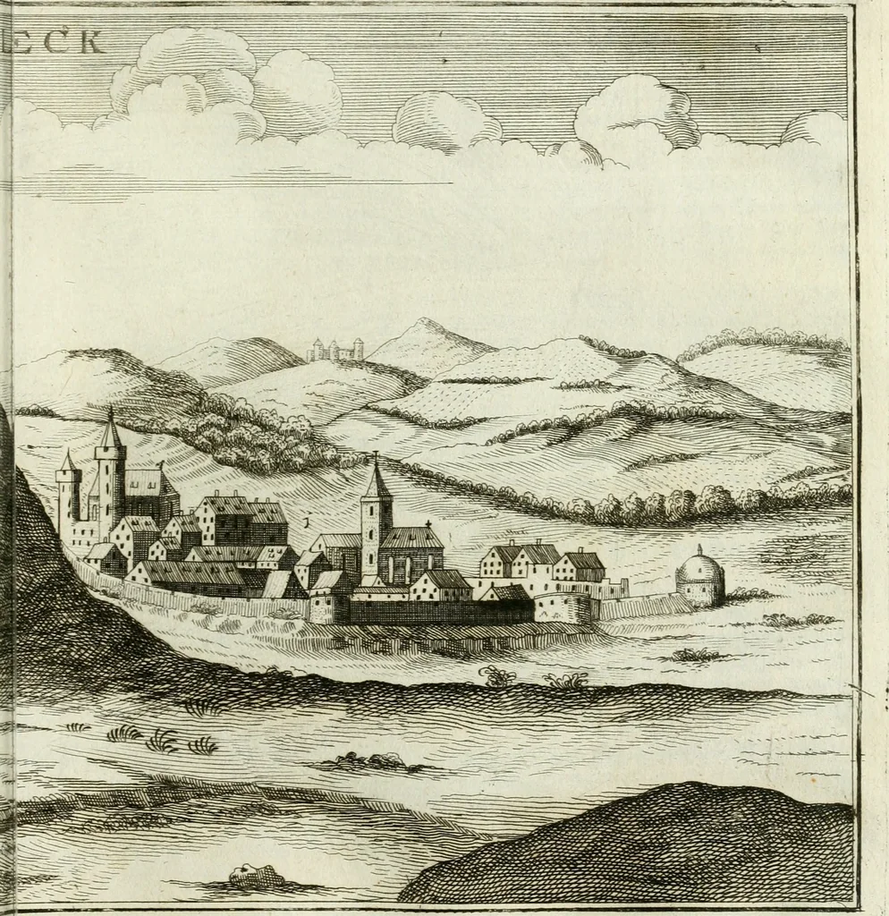 An illustration from Delineatio provinciarum Pannoniae et Imperii Turcici in Oriente : eine grundrichtige Beschreibung dess ganzen Aufgangs, sonderlich aber dess hochlöblichen Königreichs Ungarn, und der ganzen Türckey ..., 1684, leaf 110
