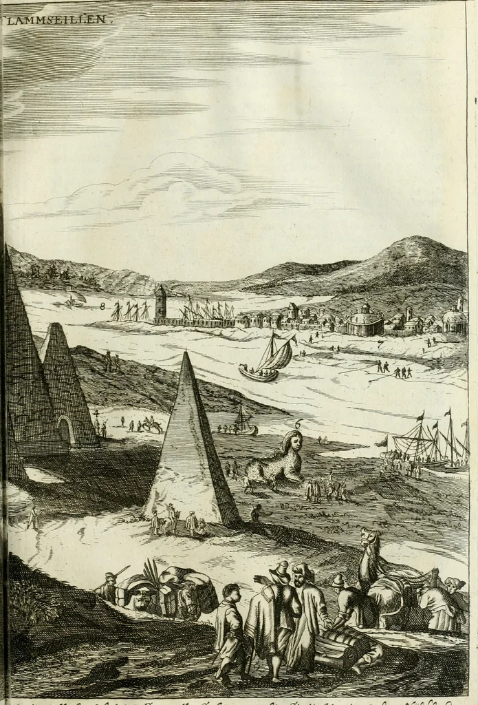 An illustration from Delineatio provinciarum Pannoniae et Imperii Turcici in Oriente : eine grundrichtige Beschreibung dess ganzen Aufgangs, sonderlich aber dess hochlöblichen Königreichs Ungarn, und der ganzen Türckey ..., 1684, leaf 228