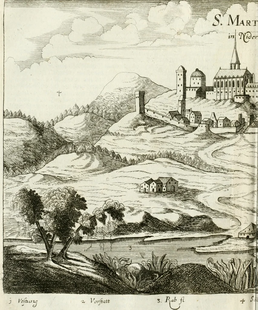 An illustration from Delineatio provinciarum Pannoniae et Imperii Turcici in Oriente : eine grundrichtige Beschreibung dess ganzen Aufgangs, sonderlich aber dess hochlöblichen Königreichs Ungarn, und der ganzen Türckey ..., 1684, leaf 95