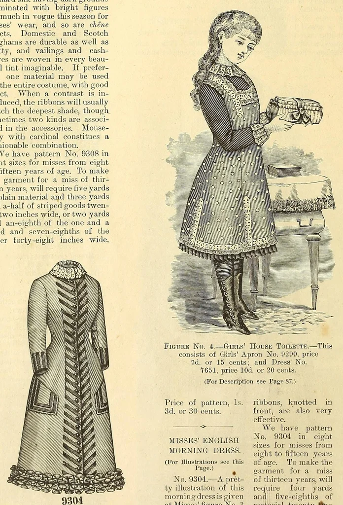 An illustration from The delineator, vol. 24, 1873, leaf 20