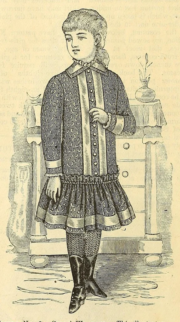 An illustration from The delineator, vol. 24, 1873, leaf 22