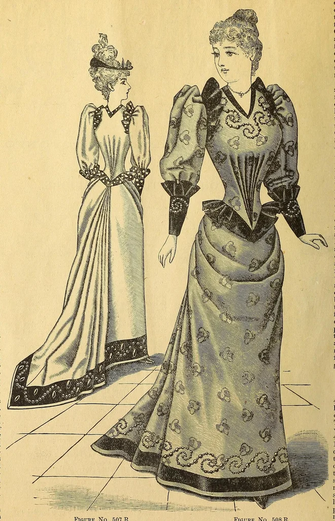 An illustration from The delineator, vol. 38, 1873, leaf 146