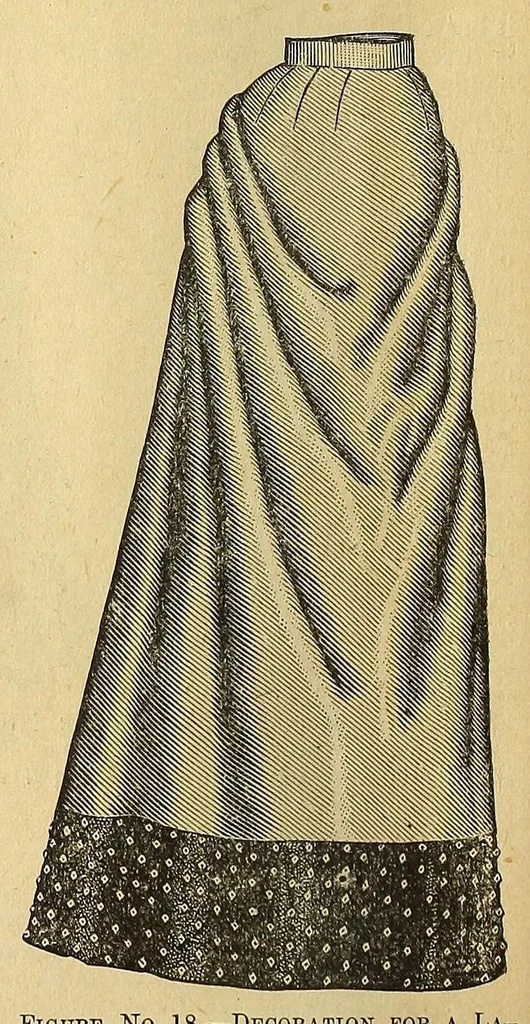 An illustration from The delineator, vol. 38, 1873, leaf 204