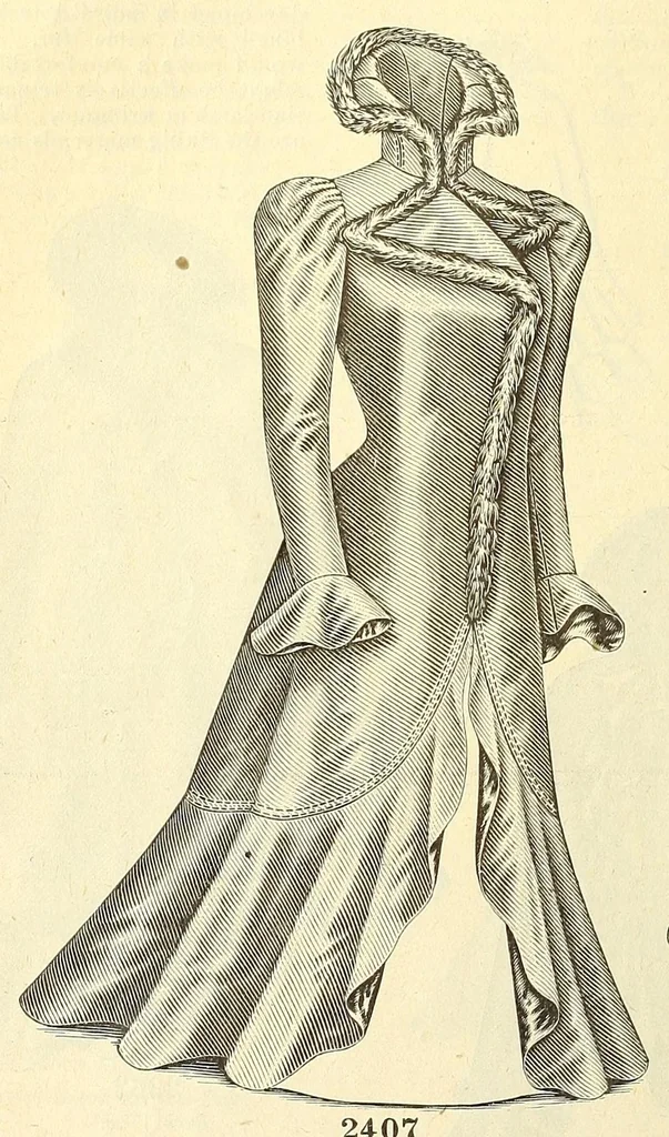 An illustration from The delineator, vol. 53, 1873, leaf 36