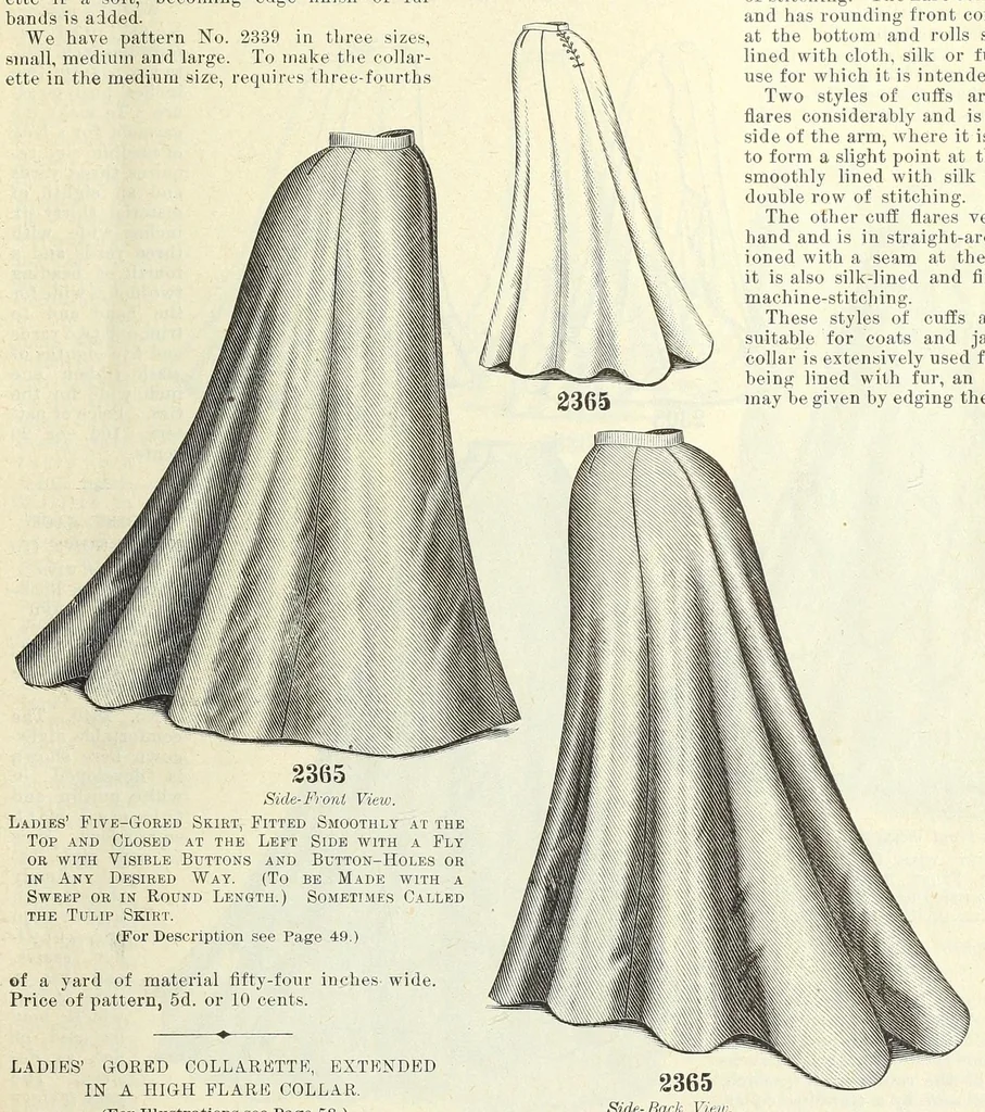 An illustration from The delineator, vol. 53, 1873, leaf 53