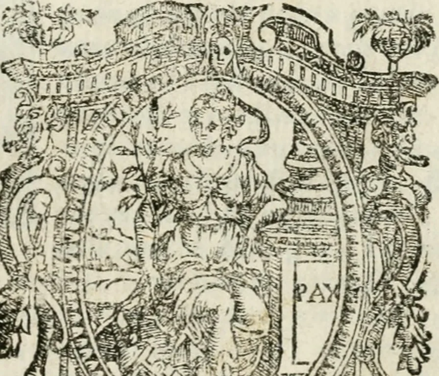 An illustration from Della architettura di Gioseffe Viola Zanini padouano pittore & architetto libri due, ne'quali con nuoua simmetria & facoltà si mostrano le giuste regole de i cinque ordini di detta architettura, & osseruationi de'più eccellenti architetti, che in quella habbiano dato ammaestramenti... Aggiuntoui di nuouo il modo di leuar il fumo alli camini, si fatti, come da farsi da Andrea Minorelli.., 1677, leaf 186