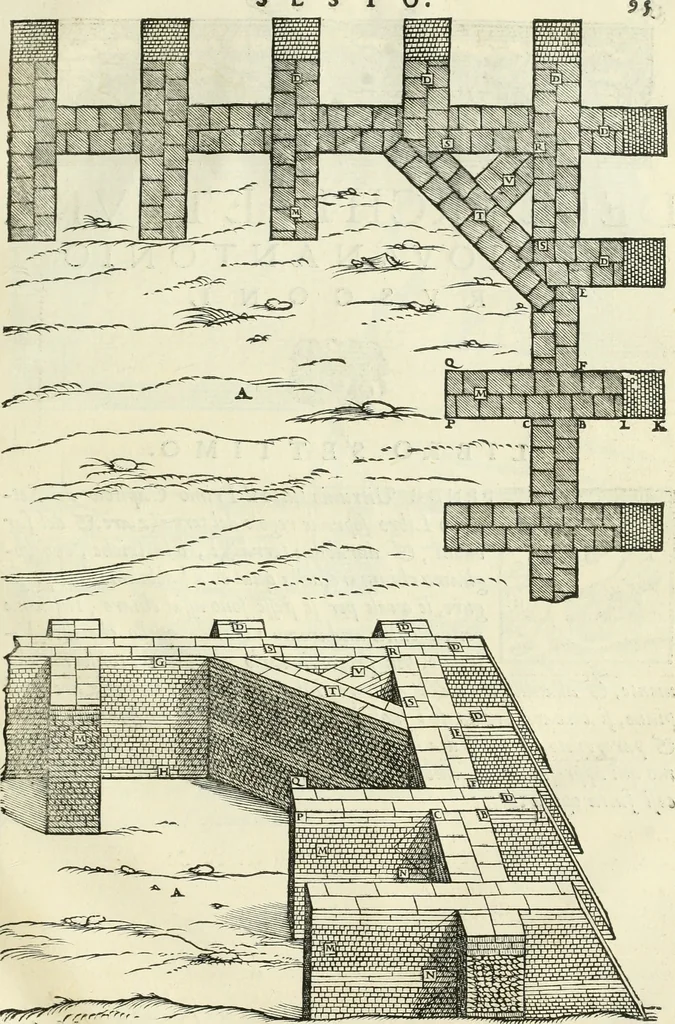 An illustration from Della architettvra, 1590, leaf 110