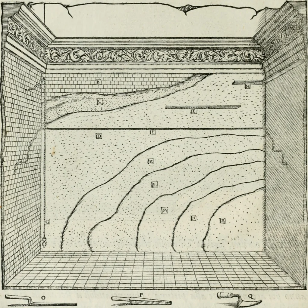 An illustration from Della architettvra, 1590, leaf 119