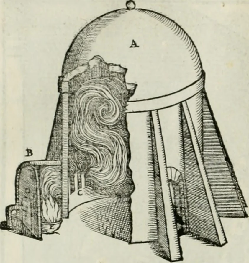 An illustration from Della architettvra, 1590, leaf 127