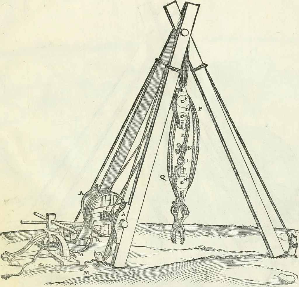 An illustration from Della architettvra, 1590, leaf 146