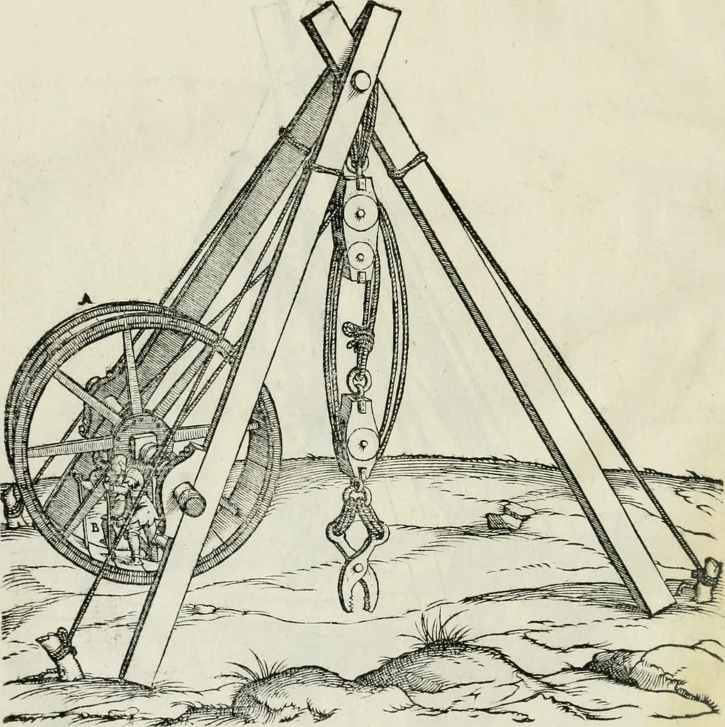 An illustration from Della architettvra, 1590, leaf 147