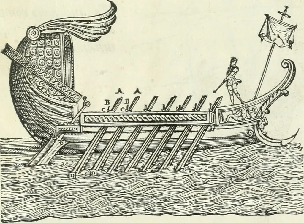 An illustration from Della architettvra, 1590, leaf 154
