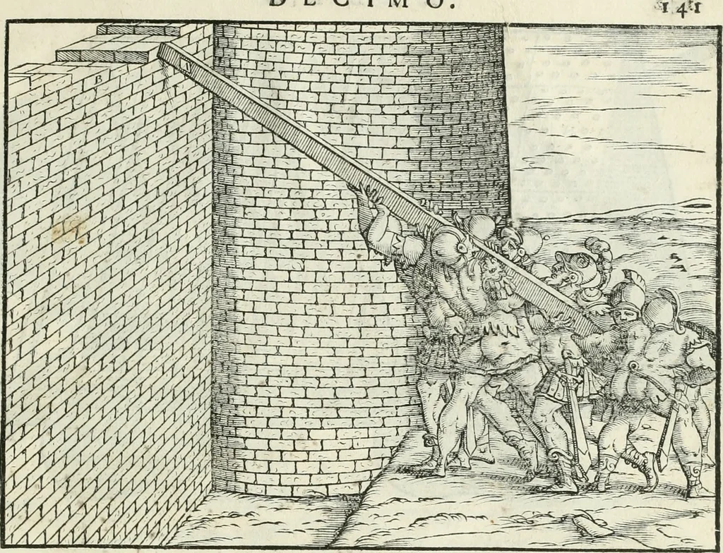 An illustration from Della architettvra, 1590, leaf 156