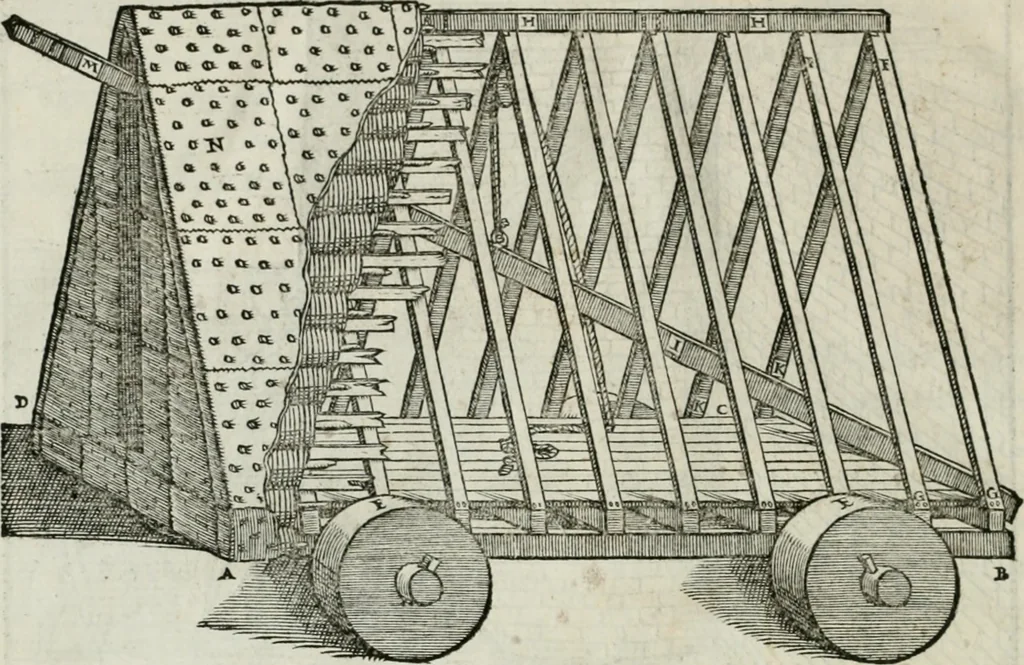 An illustration from Della architettvra, 1590, leaf 157