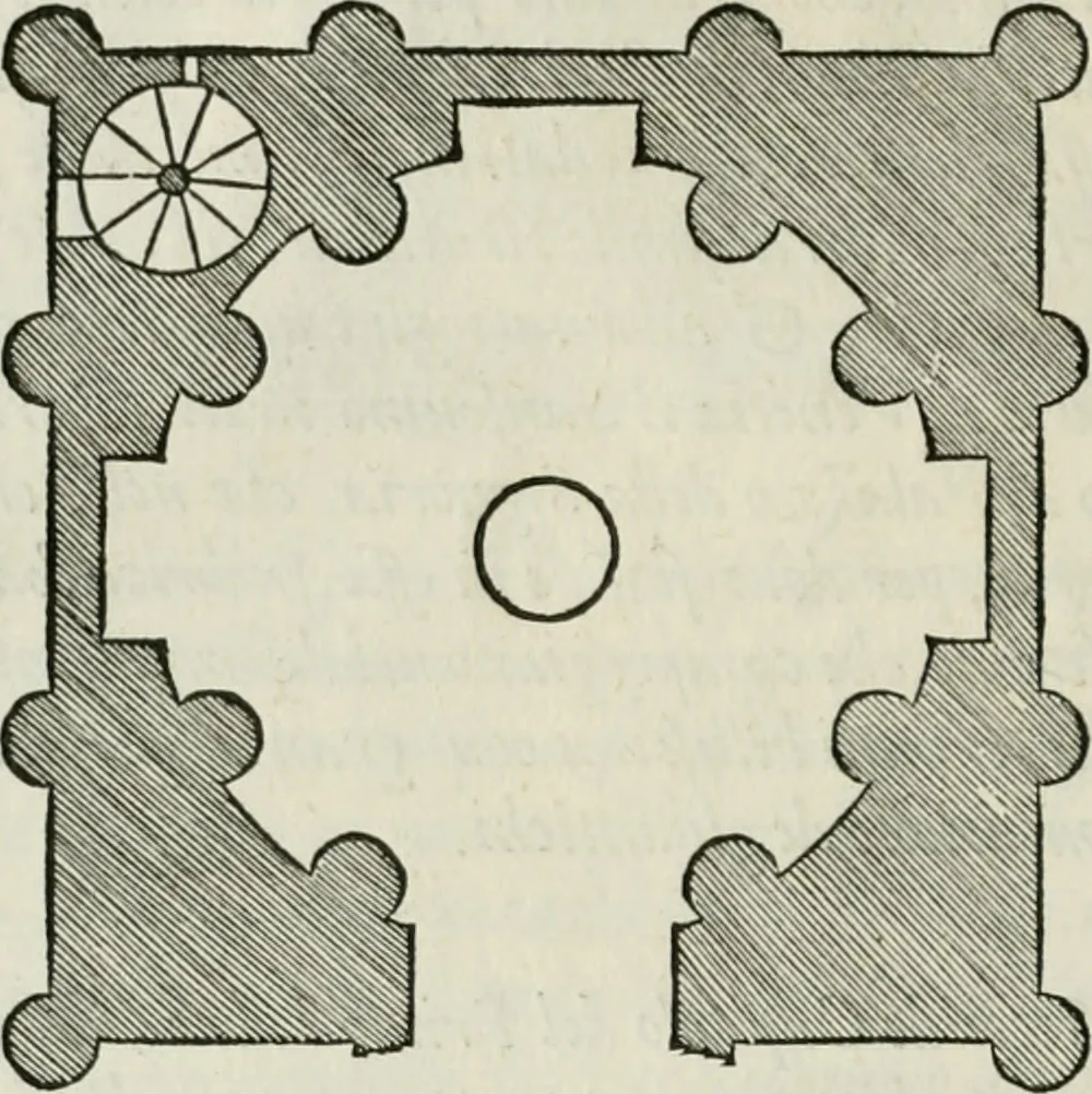 An illustration from Della architettvra, 1590, leaf 21